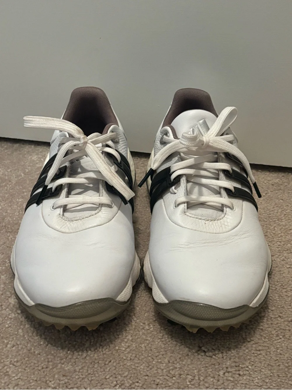 adidas Tour360 22 Men’s Size 7 White Athletic Golf Shoes Cloudfoam White